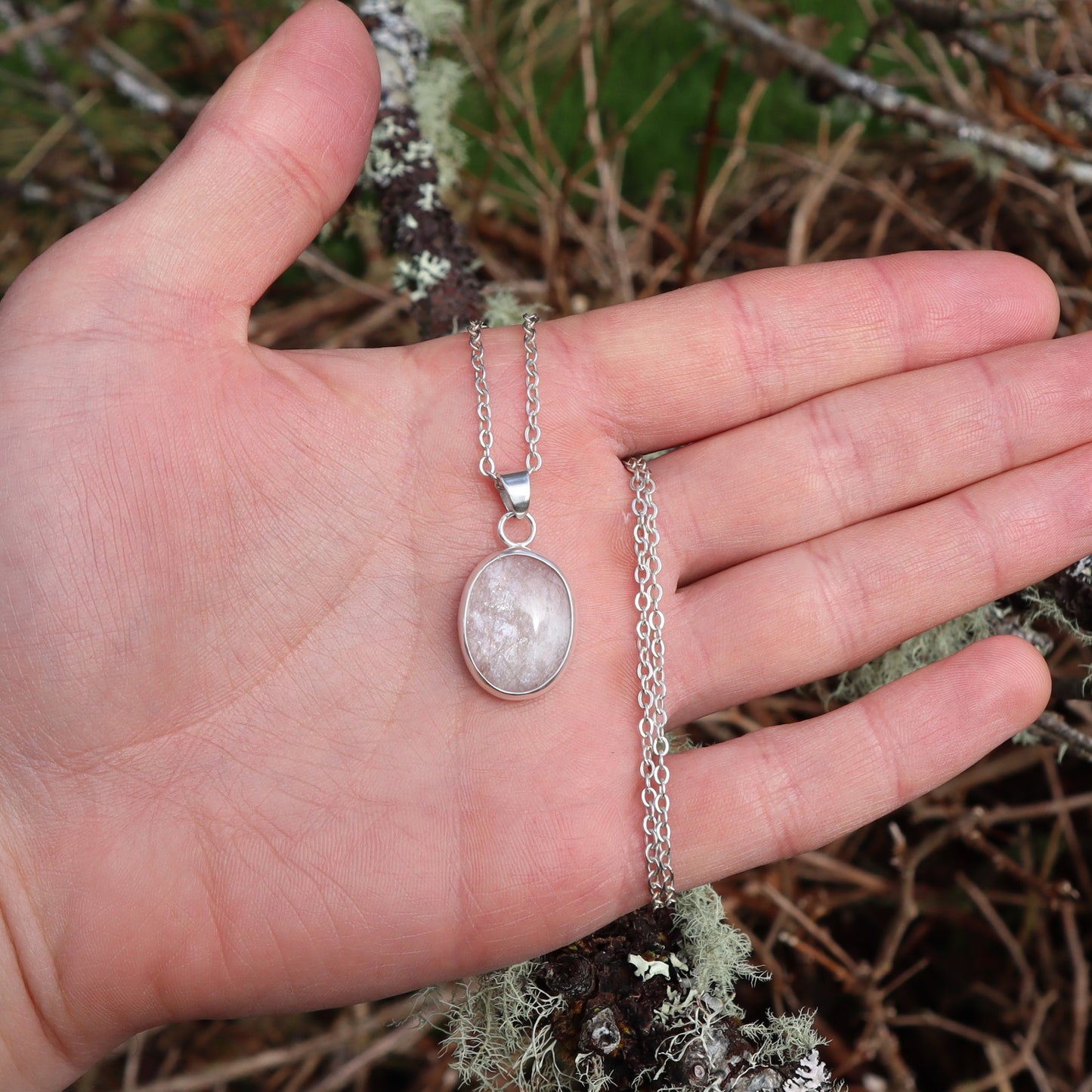 BC Peach Moonstone Pendant