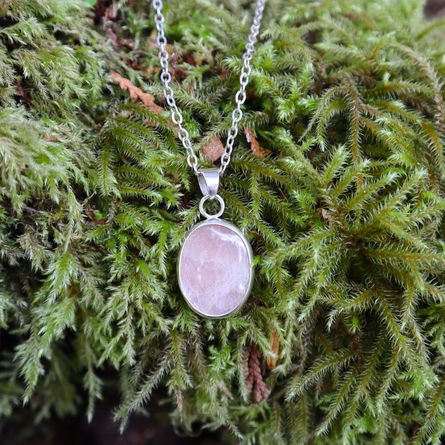 BC Peach Moonstone Pendant