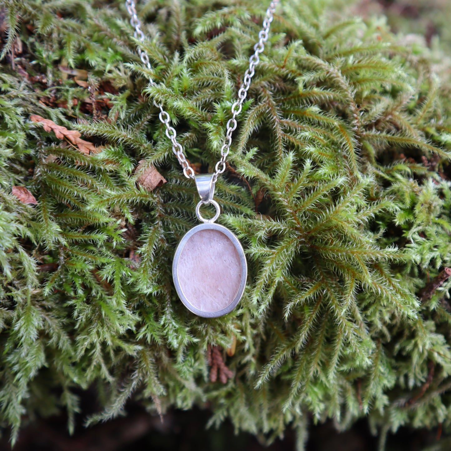 BC Peach Moonstone Pendant