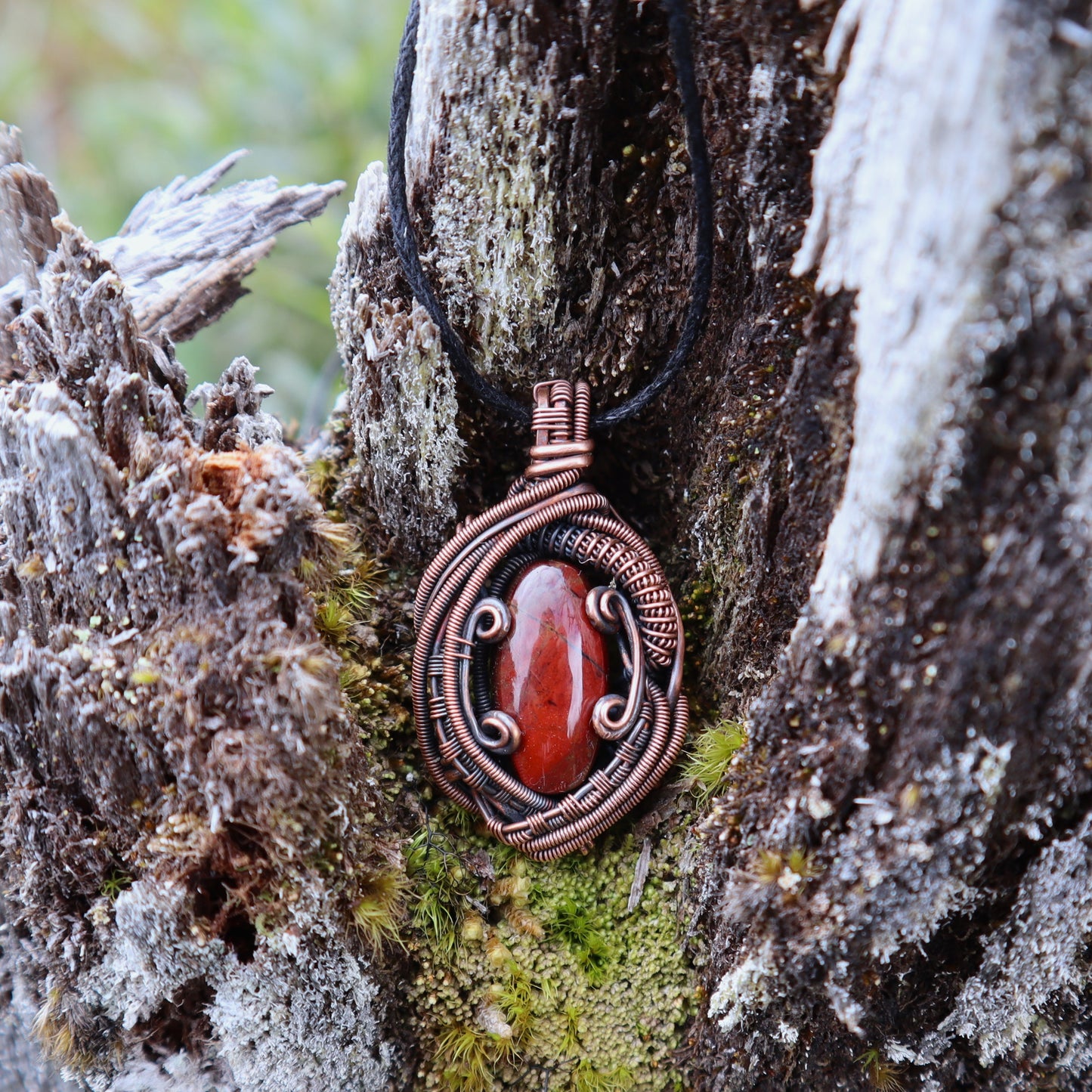 BC Red Jasper Pendant