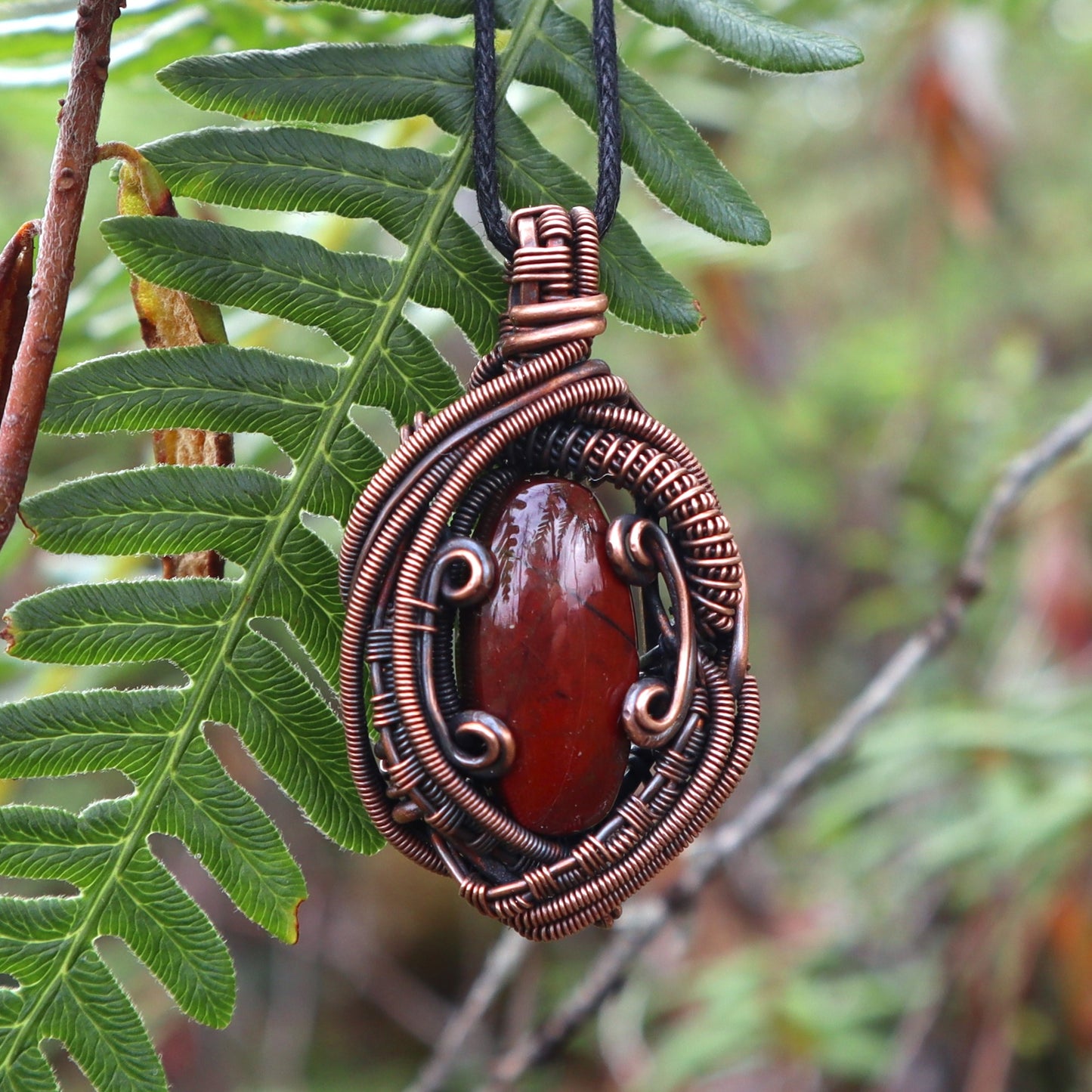 BC Red Jasper Pendant