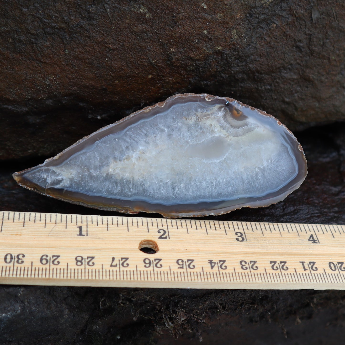 Quartz filled Agate from Northern BC