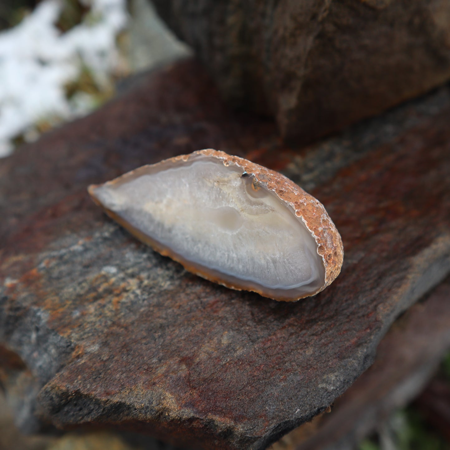 Quartz filled Agate from Northern BC