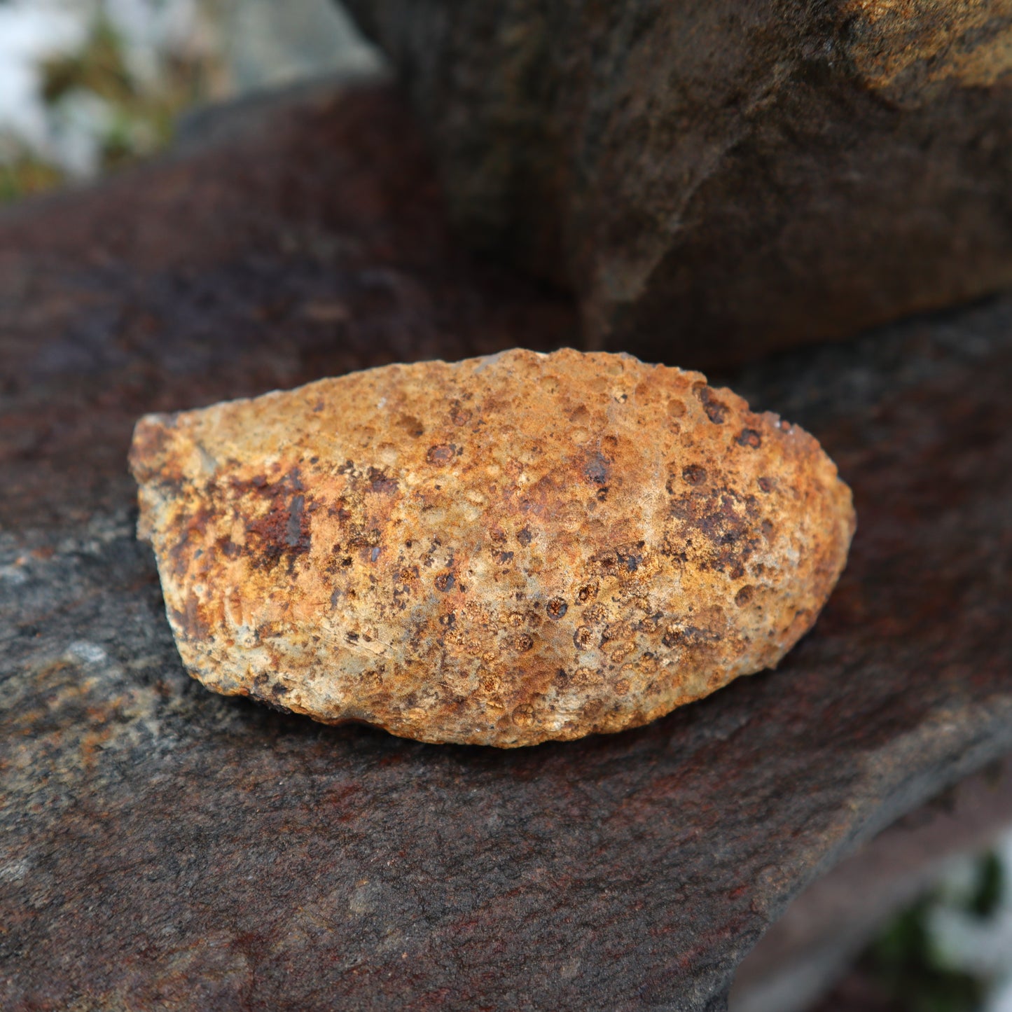 Quartz filled agate from Northern BC