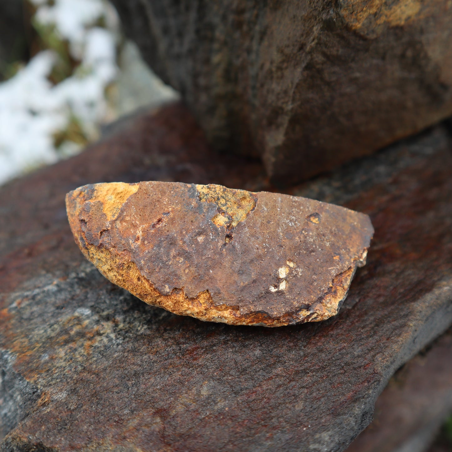 Quartz filled agate from Northern BC