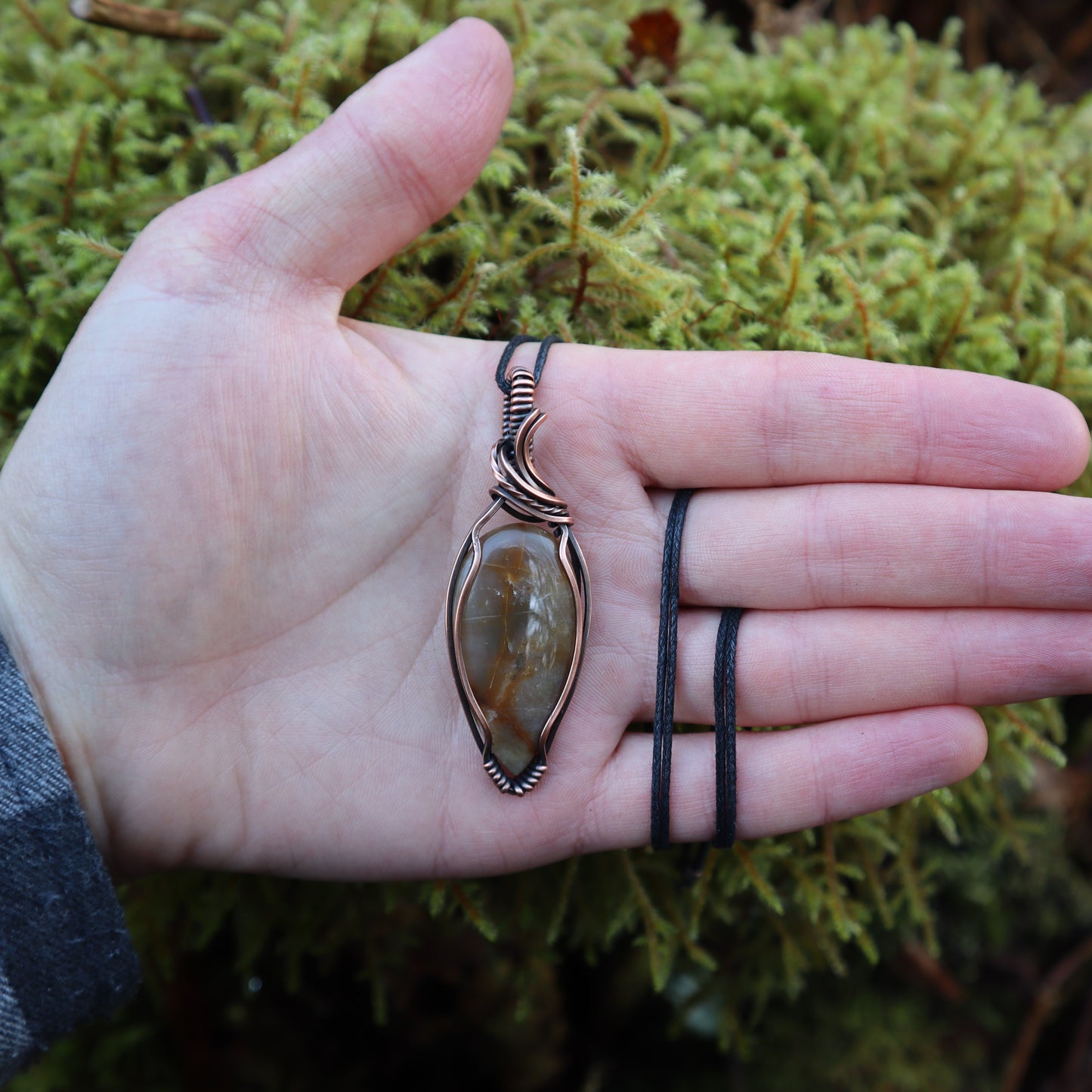 BC Agatized Rhyolite Pendant